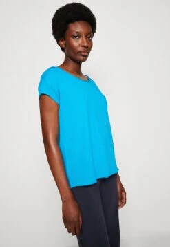 Marc O'Polo DENIM SHORT SLEEVE CHEST POCKET - T-Shirt Basic - Crystal Seas -Mode Familie 00503305639c4c868ac43e54497ba417