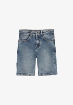 Marc O'Polo FIVEPOCKET - Jeans Shorts - Light Blue Denim