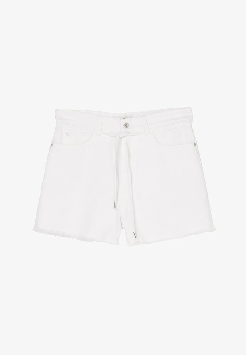Marc O'Polo MIT TUNNELZUG DETAIL - Jeans Shorts - White 6 Marc O'Polo MIT TUNNELZUG DETAIL - Jeans Shorts - White – Bild 6
