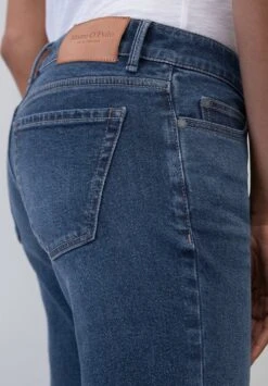 Marc O'Polo MODELL ALBY AUS STRETCH - Jeans Straight Leg - Authentic Mid Blue Wash