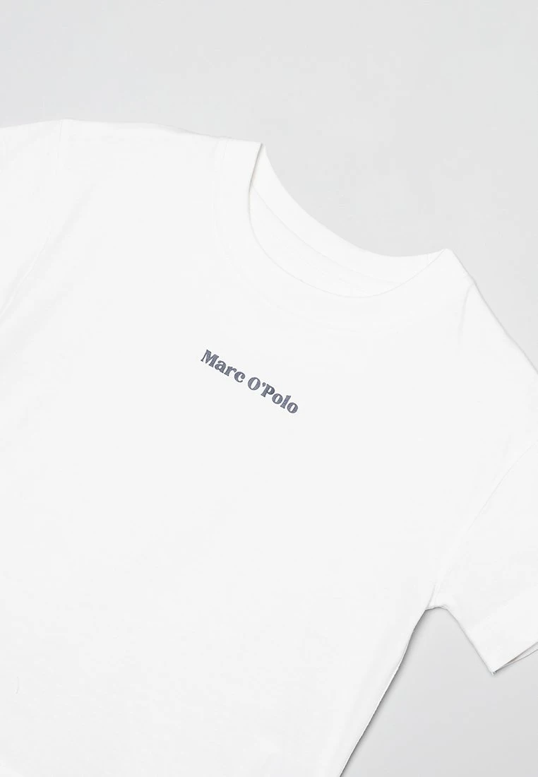 Marc O'Polo UNISEX MODERN - T-Shirt Print - White Cotton 3 Marc O'Polo UNISEX MODERN - T-Shirt Print - White Cotton – Bild 3