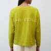 Marc O'Polo MIT SEITENNAHT SCHLITZEN - Sweatshirt - Lime Green