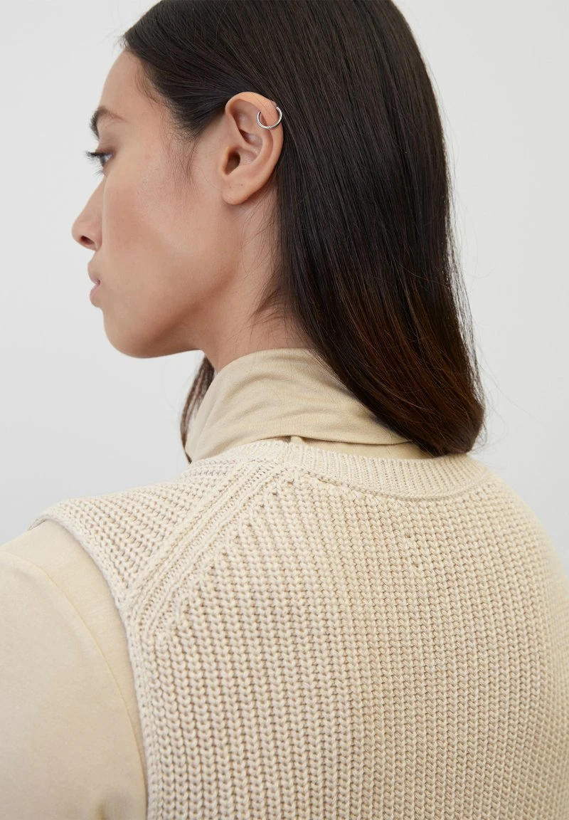 Marc O'Polo PULLUNDER SLEEVELES ROUND NECK - Strickpullover - Frosty Sand Melange 3 Marc O'Polo PULLUNDER SLEEVELES ROUND NECK - Strickpullover - Frosty Sand Melange – Bild 3