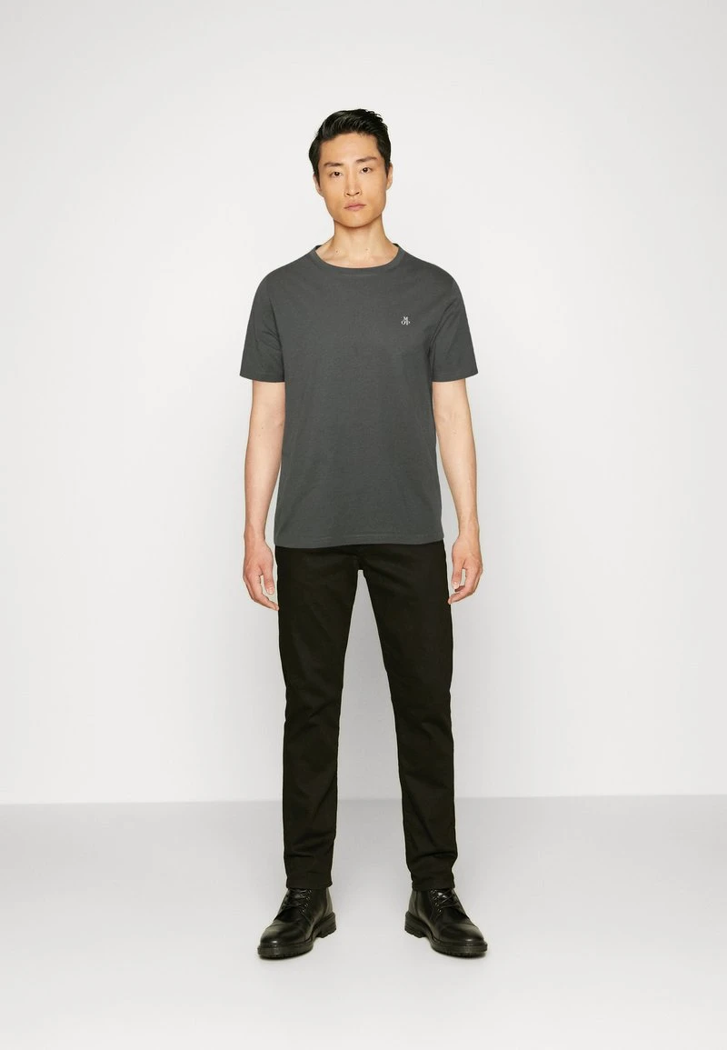 Marc O'Polo 2 PACK - T-Shirt Basic - Black/grey 1 Marc O'Polo 2 PACK - T-Shirt Basic - Black/grey