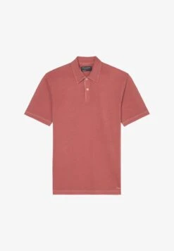 Marc O'Polo SHORT SLEEVE LOGO ARTWORK AT CHEST STRAIGHT - Poloshirt - Tall Poppy -Mode Familie 05a2244c83ac4156bda9ea4e1a13e1c0