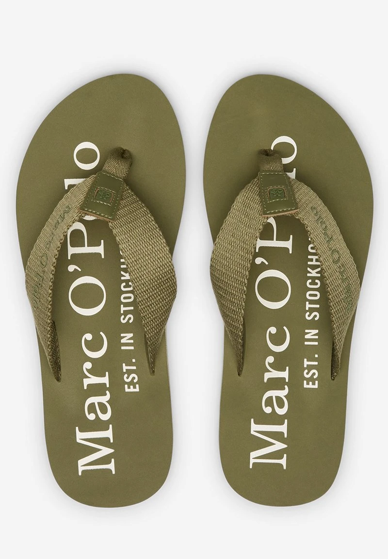 Marc O'Polo ZEHENTRENNER-BEACH -RIEMEN - Zehentrenner - Oliv 3 Marc O'Polo ZEHENTRENNER-BEACH -RIEMEN - Zehentrenner - Oliv – Bild 3