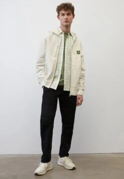 Marc O'Polo Sweatjacke - White Cotton -Mode Familie 05ddf7b7addf438ab37128aeede1898b