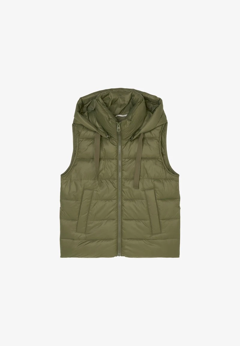 Marc O'Polo REGULAR MIT RECYCELTEN MAT - Weste - Wild Olive 6 Marc O'Polo REGULAR MIT RECYCELTEN MAT - Weste - Wild Olive – Bild 6