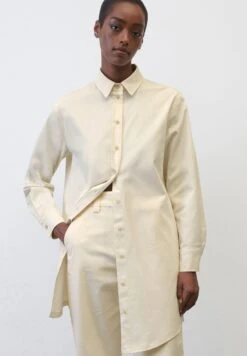 Marc O'Polo STYLE FIT SIDE - Blusenkleid - Chalky Sand