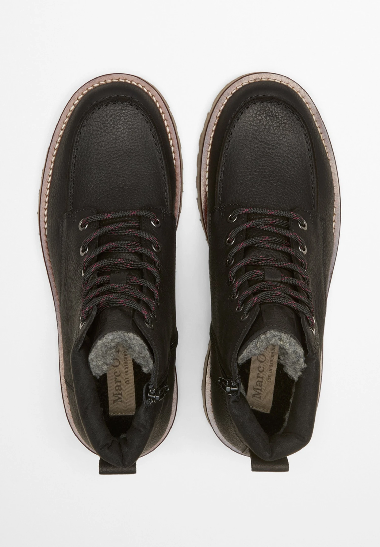 Marc O'Polo JACK MIT INNENZIPPER - Winter Boots - Black 3 Marc O'Polo JACK MIT INNENZIPPER - Winter Boots - Black – Bild 3