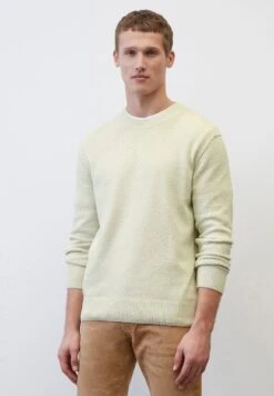 Marc O'Polo RUNDHALS IN SOMMERLICHEM BOUCLÉ - Strickpullover - Green Essence