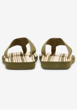 Marc O'Polo ZEHENTRENNER-BEACH STREIFEN-DESSIN - Zehentrenner - Khaki 9 Marc O'Polo ZEHENTRENNER-BEACH STREIFEN-DESSIN - Zehentrenner - Khaki -Mode Familie 0a09e4dd0b9b4bdabe9203334a2b8a0b