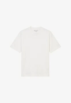 Marc O'Polo RUNDHALS - T-Shirt Basic - White Cotton