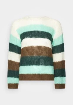 Marc O'Polo LONGSLEEVE, ROUND-NECK, STRIPE - Strickpullover - Multi Sunbleached Purple 8 Marc O'Polo LONGSLEEVE, ROUND-NECK, STRIPE - Strickpullover - Multi Sunbleached Purple -Mode Familie 0a6b05e817d84143bbca9bb7fb1f1622