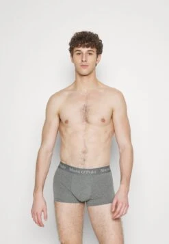 Marc O'Polo 3 PACK - Panties - Black/navy/grey Melange