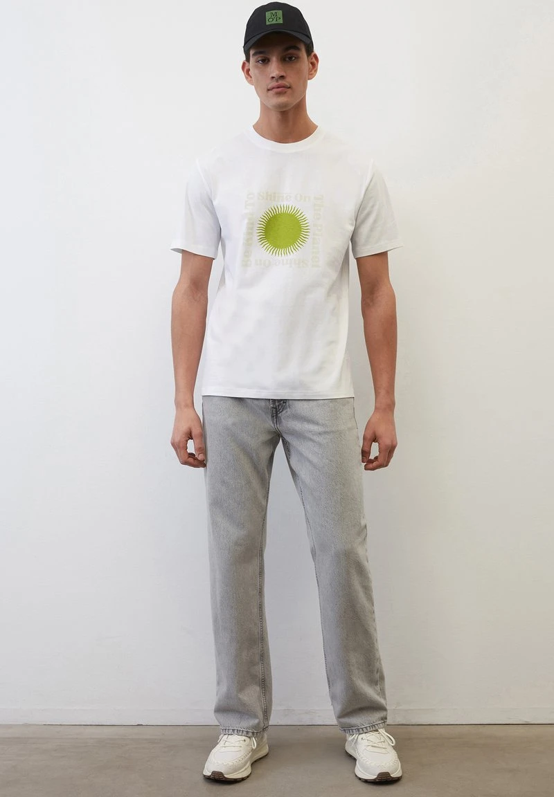 Marc O'Polo REGULAR AUS SOFTER - T-Shirt Print - White 2 Marc O'Polo REGULAR AUS SOFTER - T-Shirt Print - White – Bild 2