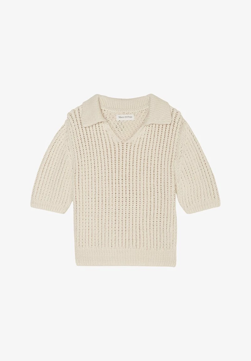 Marc O'Polo Poloshirt - Chalky Sand 6 Marc O'Polo Poloshirt - Chalky Sand – Bild 6