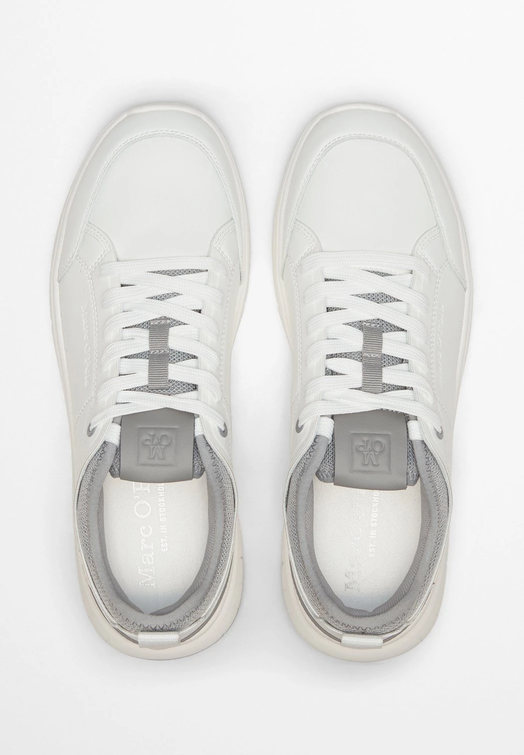 Marc O'Polo SNEAKER MIT GEPOLSTERTEM - Trainers - White Light Grey 3 Marc O'Polo SNEAKER MIT GEPOLSTERTEM - Trainers - White Light Grey – Bild 3