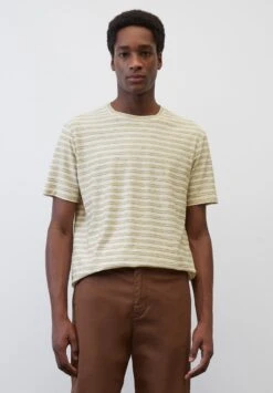 Marc O'Polo GESTREIFTES REGULAR IN SOFTEM SLUB - T-Shirt Print - Multi
