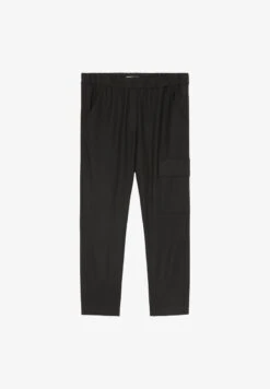 Marc O'Polo TAILORED JOGG-PANTS AUS VISKOSE-WOLLE-MIX - Cargohose - Black -Mode Familie 0cc692ba3a9541d99fc3dfef42a2f3ea