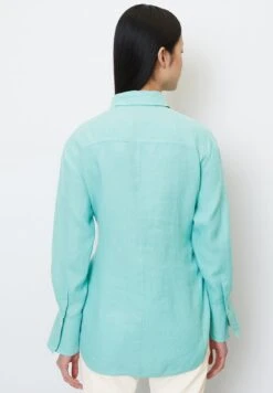 Marc O'Polo OVERSIZE - Hemdbluse - Sea Blue -Mode Familie 0d28c8e04bff48d7ad9878c322ec9e38