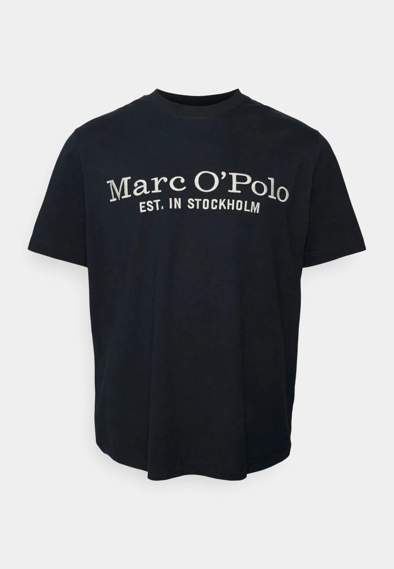 Marc O'Polo SHORT SLEEVE CREW NECK BIG SIZE - T-Shirt Print - Dark Navy 5 Marc O'Polo SHORT SLEEVE CREW NECK BIG SIZE - T-Shirt Print - Dark Navy – Bild 5