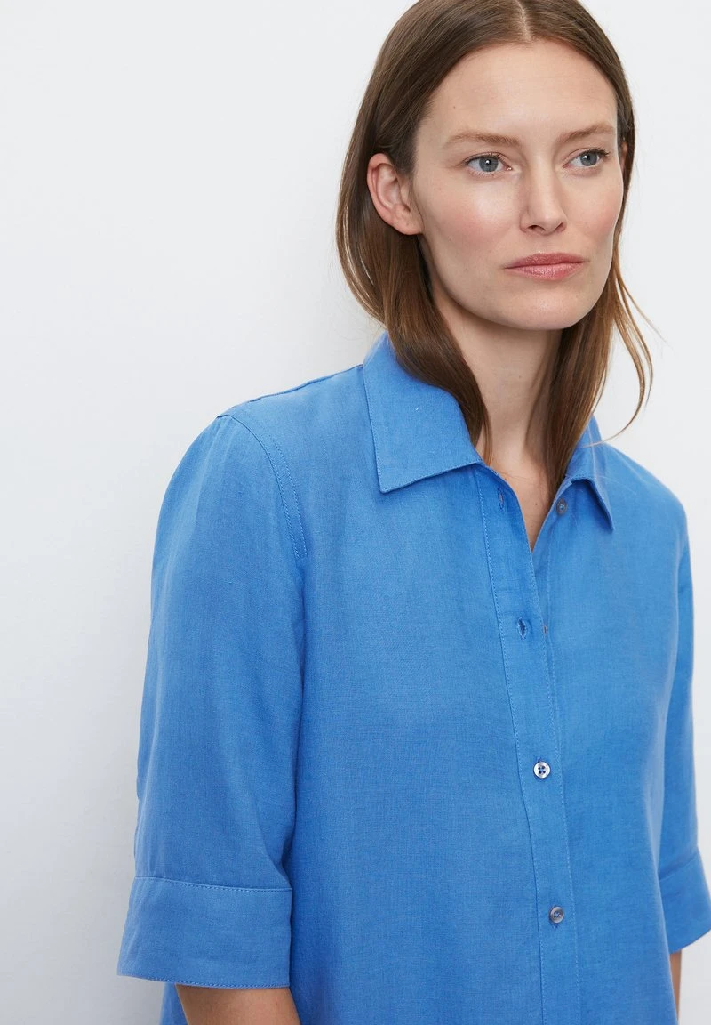 Marc O'Polo MIT HOHEN SAUM-SCHLITZEN - Blusenkleid - Summer Sky 4 Marc O'Polo MIT HOHEN SAUM-SCHLITZEN - Blusenkleid - Summer Sky – Bild 4