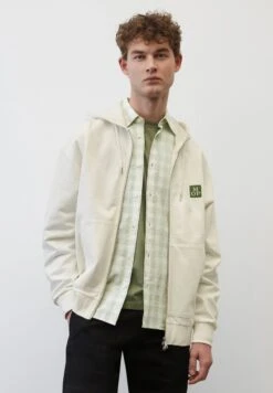 Marc O'Polo Sweatjacke - White Cotton