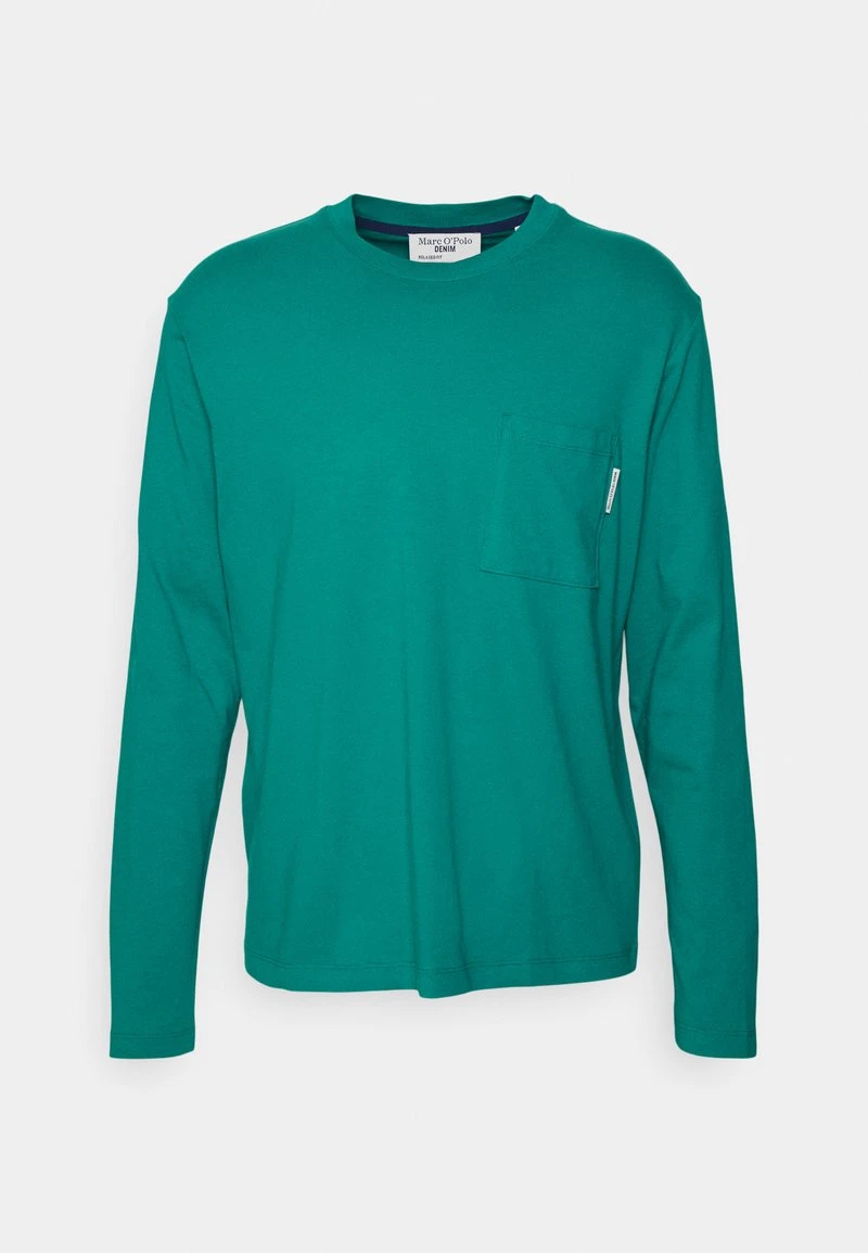 Marc O'Polo DENIM CHEST POCKET - Langarmshirt - Moonstone Teal 5 Marc O'Polo DENIM CHEST POCKET - Langarmshirt - Moonstone Teal – Bild 5
