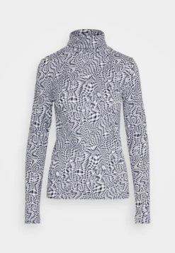 Marc O'Polo DENIM LONGSLEEVE TURTLENECK - Langarmshirt - Multi/beautiful Iris -Mode Familie 1227d1ba28434b40b3a1070ab6fb0e3d