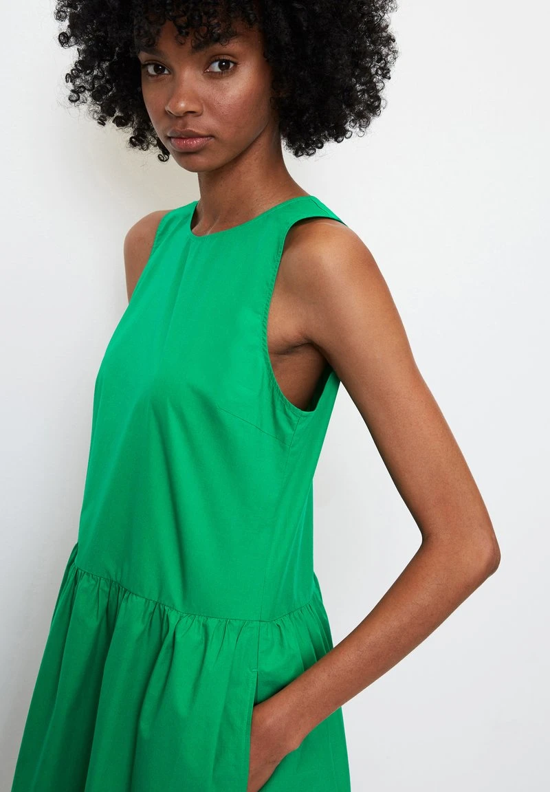 Marc O'Polo SLEEVELESS VOLUMINOUS FIT - Freizeitkleid - Vivid Green 4 Marc O'Polo SLEEVELESS VOLUMINOUS FIT - Freizeitkleid - Vivid Green – Bild 4