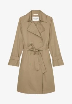 Marc O'Polo KNIELANGER AUS - Trenchcoat - Dusty Earth -Mode Familie 12b671261b134cfb8e5225b95d881588