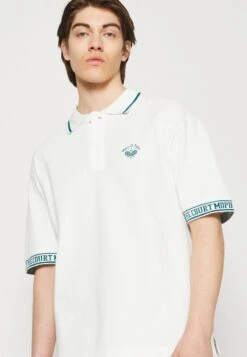 Marc O'Polo DENIM SHORT SLEEVE BUTTON PLACKET TIPPING WORDING CUFF - Poloshirt - Egg White 9 Marc O'Polo DENIM SHORT SLEEVE BUTTON PLACKET TIPPING WORDING CUFF - Poloshirt - Egg White -Mode Familie 13121ede1c2a40748d29a26eb106d945
