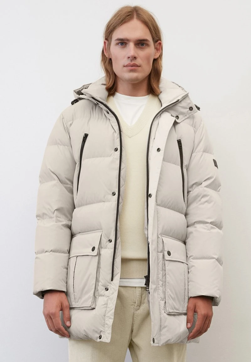 Marc O'Polo MIT WASSERABWEI - Daunenmantel - Natural 1 Marc O'Polo MIT WASSERABWEI - Daunenmantel - Natural