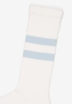 Marc O'Polo MIT SPORTIVEN STREIFEN - Socken - White Blue -Mode Familie 143a2ef88ff34948a8fb3912a0d3237c