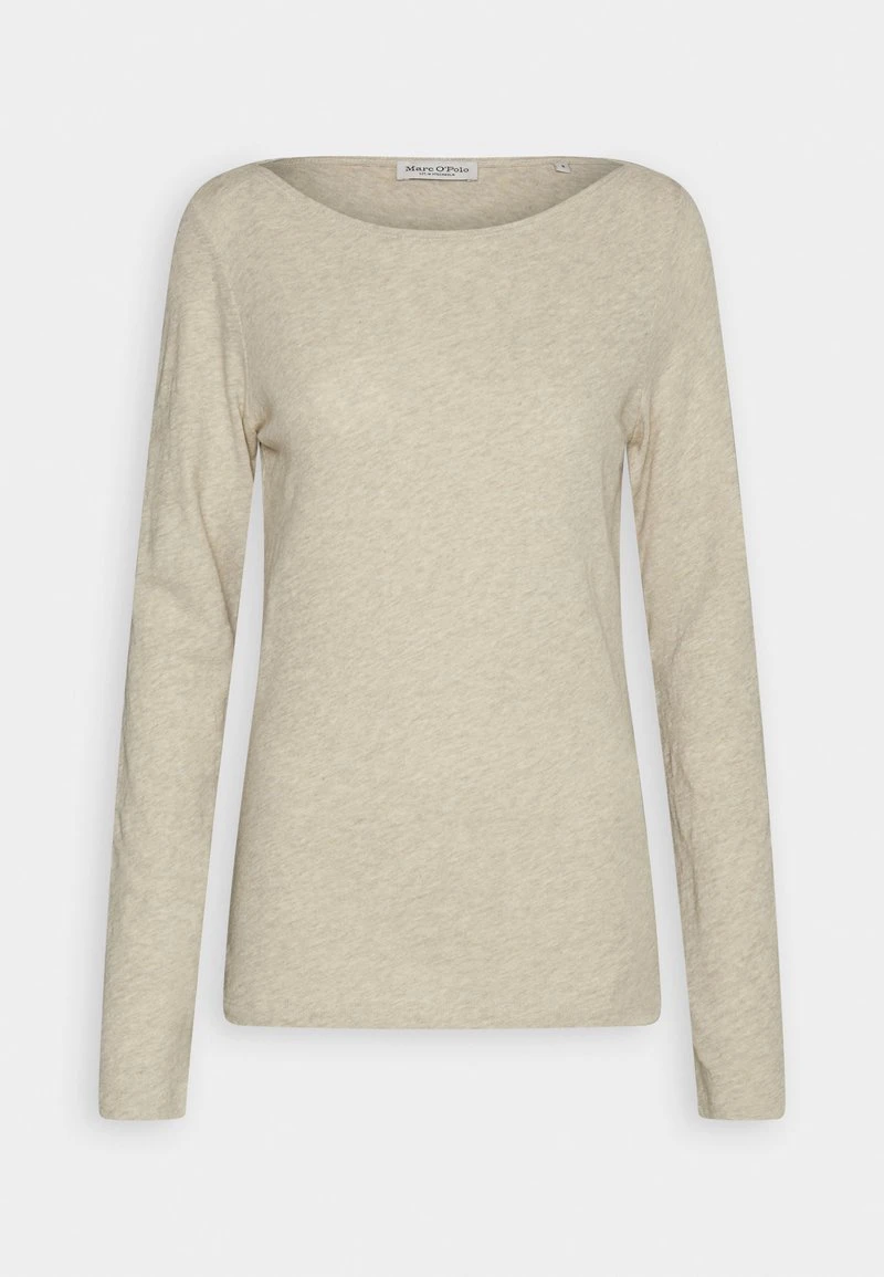 Marc O'Polo LONG SLEEVE BOAT NECK - Langarmshirt - Sand 4 Marc O'Polo LONG SLEEVE BOAT NECK - Langarmshirt - Sand – Bild 4