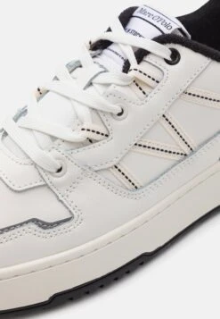 Marc O'Polo CARLO - Trainers - White/black -Mode Familie 148c641b1b5f4d79a9f045551804a970