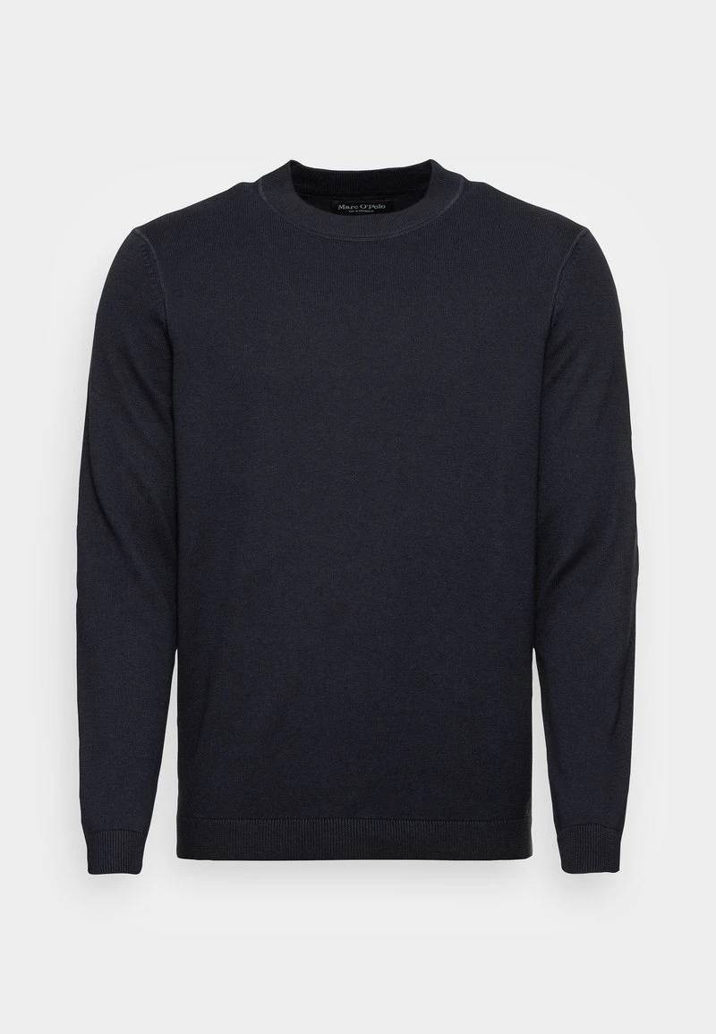 Marc O'Polo CREW NECK - Strickpullover - Dark Navy 4 Marc O'Polo CREW NECK - Strickpullover - Dark Navy – Bild 4