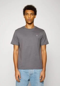 Marc O'Polo SHORT SLEEVE - T-Shirt Basic - Moonless Sky