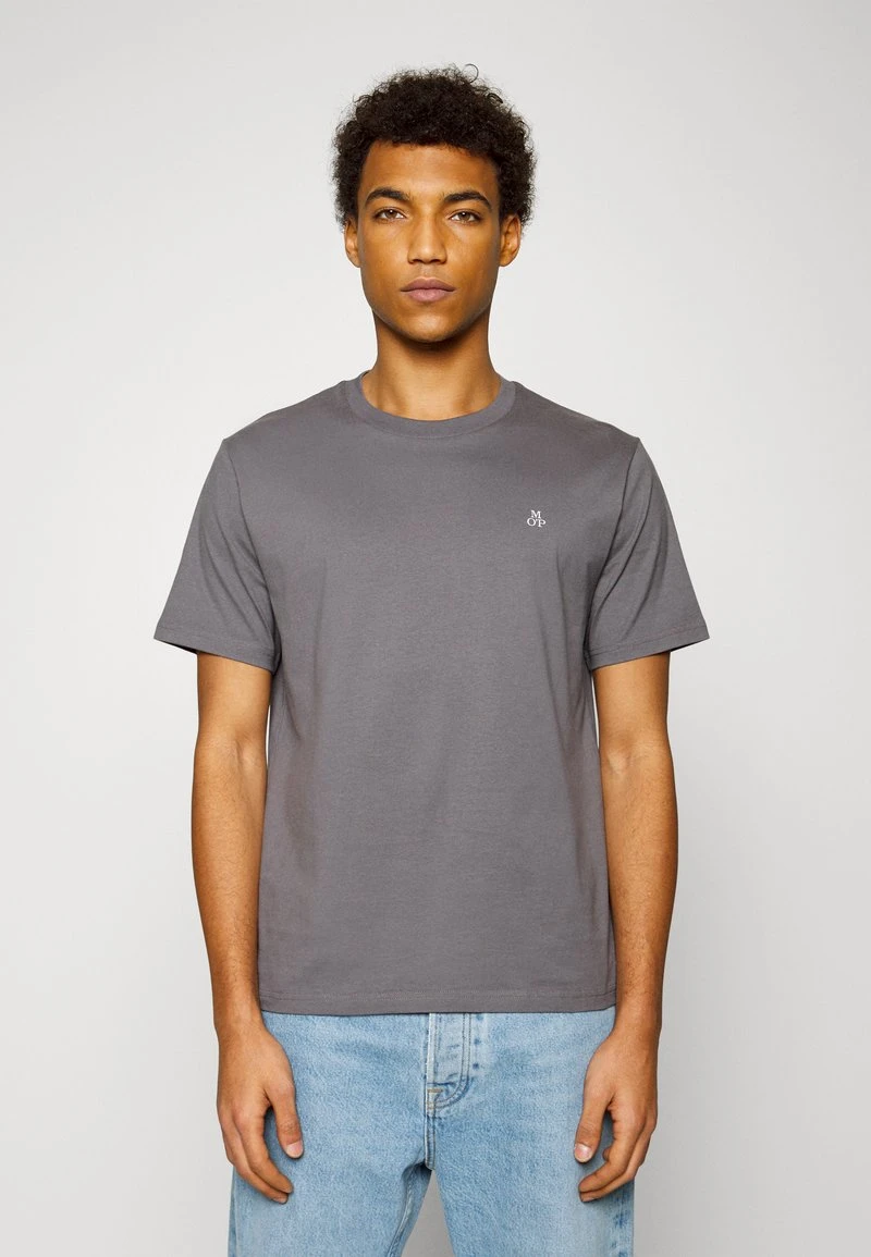 Marc O'Polo SHORT SLEEVE - T-Shirt Basic - Moonless Sky 1 Marc O'Polo SHORT SLEEVE - T-Shirt Basic - Moonless Sky