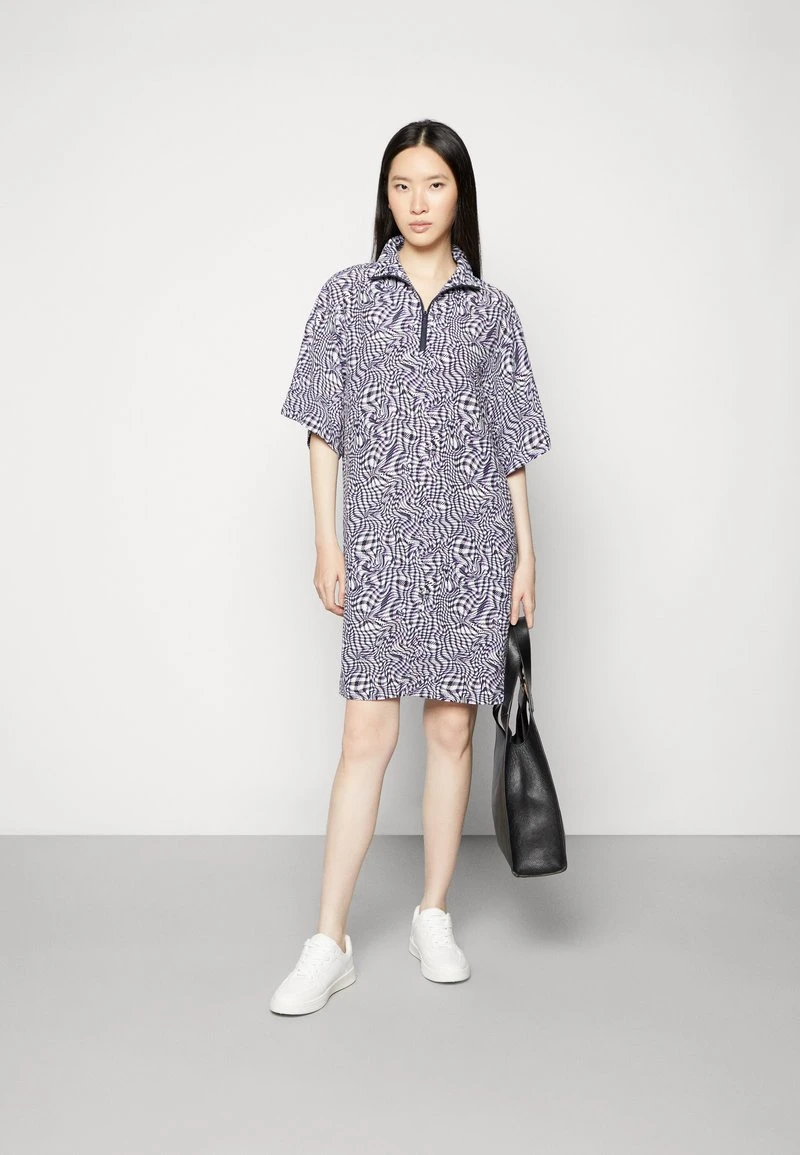 Marc O'Polo DENIM DRESS SHORT SLEEVE - Blusenkleid - Multi/beautiful Iris 2 Marc O'Polo DENIM DRESS SHORT SLEEVE - Blusenkleid - Multi/beautiful Iris – Bild 2