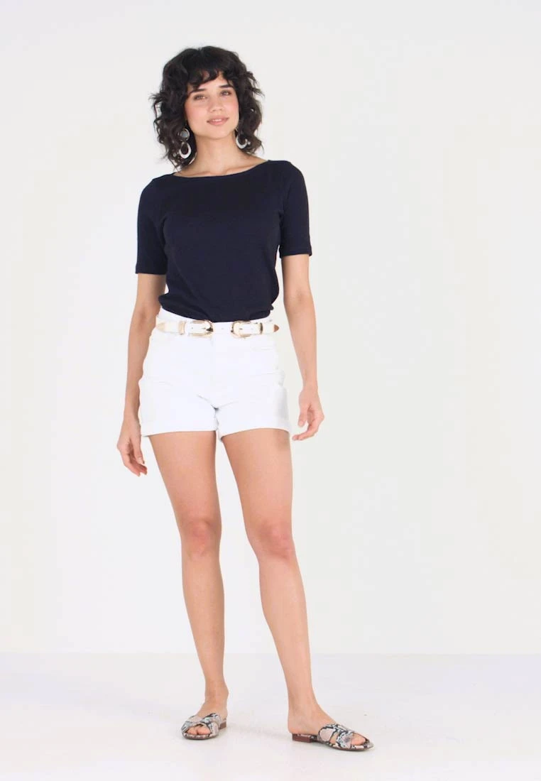 Marc O'Polo SHORT SLEEVE BOAT NECK - T-Shirt Basic - Manic Midnight 2 Marc O'Polo SHORT SLEEVE BOAT NECK - T-Shirt Basic - Manic Midnight – Bild 2