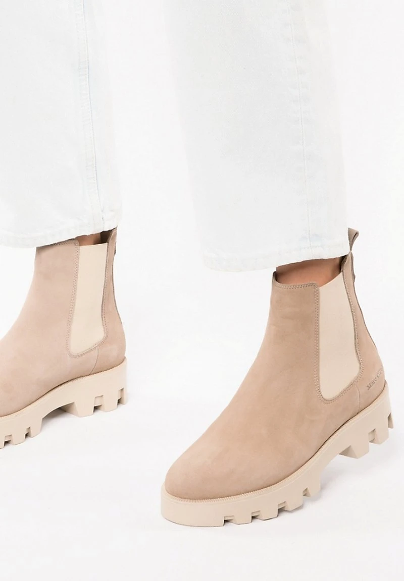 Marc O'Polo PILAR CHELSEA - Plateaustiefelette - Taupe 1 Marc O'Polo PILAR CHELSEA - Plateaustiefelette - Taupe