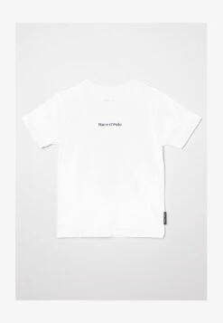 Marc O'Polo T-Shirt Print - White Cotton