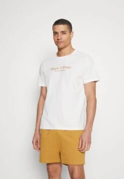 Marc O'Polo KEY SELECTION - Nachtwäsche Set - White Cotton/autumn Hay