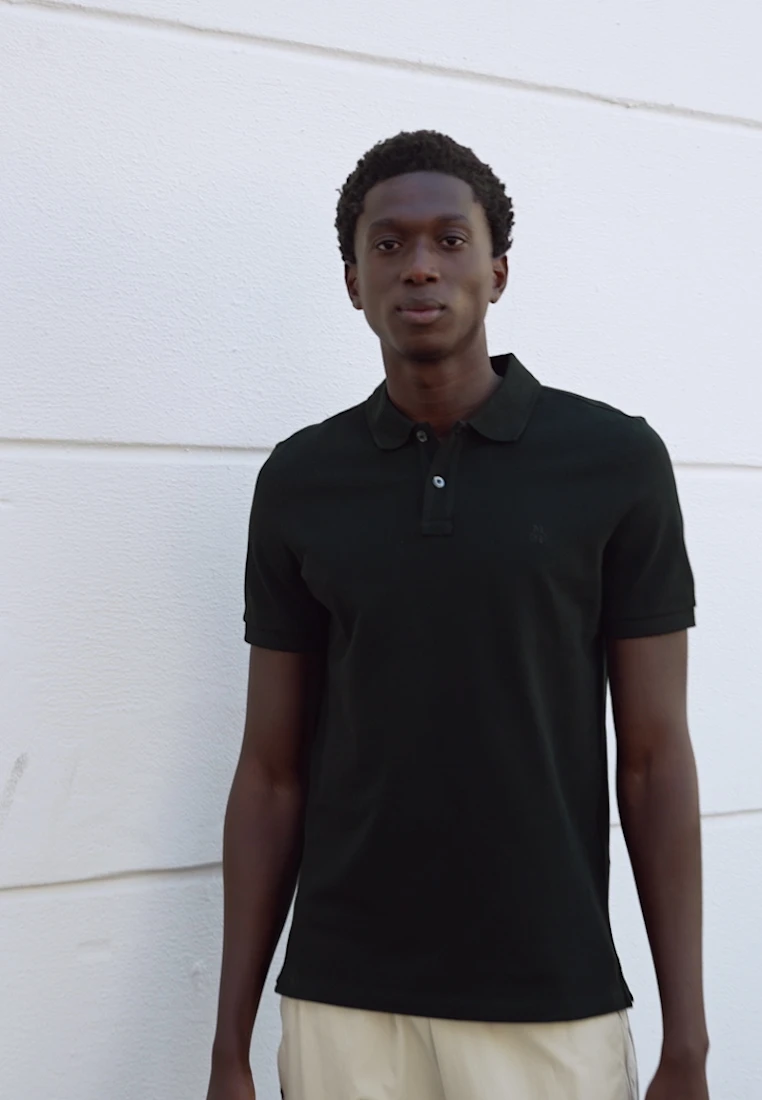 Marc O'Polo SHORT SLEEVE - Poloshirt - Black 2 Marc O'Polo SHORT SLEEVE - Poloshirt - Black – Bild 2