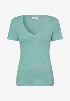 Marc O'Polo T-Shirt Basic - Sea Blue -Mode Familie 16fcb5483ed64fe7ac395ff057abc794 1
