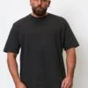 Marc O'Polo REGULAR AUS HEAVY WEIGHT - T-Shirt Basic - Black