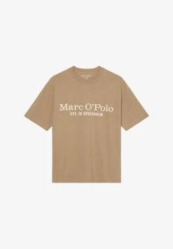 Marc O'Polo EMBROIDERY - T-Shirt Print - Soft Mocca 11 Marc O'Polo EMBROIDERY - T-Shirt Print - Soft Mocca -Mode Familie 1a134a446b2648aa8edeeebd4c952d14