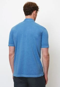 Marc O'Polo SHORT SLEEVE LOGO ARTWORK AT CHEST STRAIGHT - Poloshirt - Azur Blue 8 Marc O'Polo SHORT SLEEVE LOGO ARTWORK AT CHEST STRAIGHT - Poloshirt - Azur Blue -Mode Familie 1ac5d366e3a542b6b06f9ecd99cfc0f7